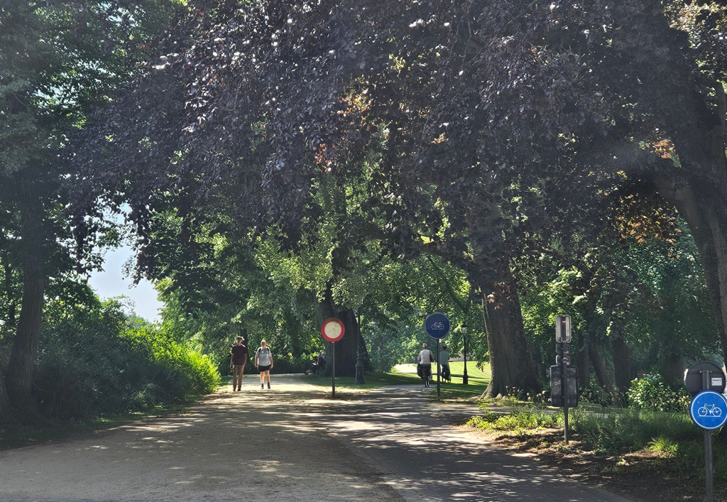 Зелёный пояс Брюгге (Brugse Vesten) — это живописная