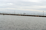 Дамба, соединяющая Венецию с материком (городом Местре).